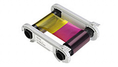 Полноцветная лента (YMCKO) на 500 оттисков с чистящим роликом; для принтера Advent SOLID 700 в Ижевске